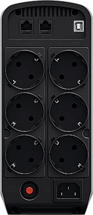 Productafbeelding Cyberpower CP550EPFCLCD 550VA/330W Line-Interactive Sinusgolf USB LowNoise 6x Schuko comp. naar QNAP TS-251 (550 VA, 350 W, Lijninteractief UPS)