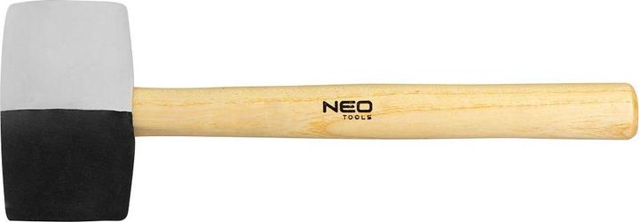 Actual product image Neo Rubber mallet with wooden handle 850g 335mm (25-068) (850 g)