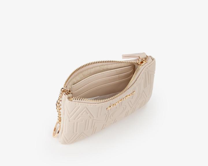 Actual product image Valentino Ecru Pansy Wallet
