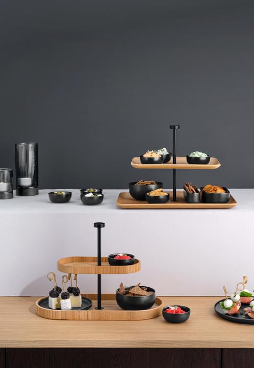 Actual product image ASA Selection wood etagere 2-tier oval