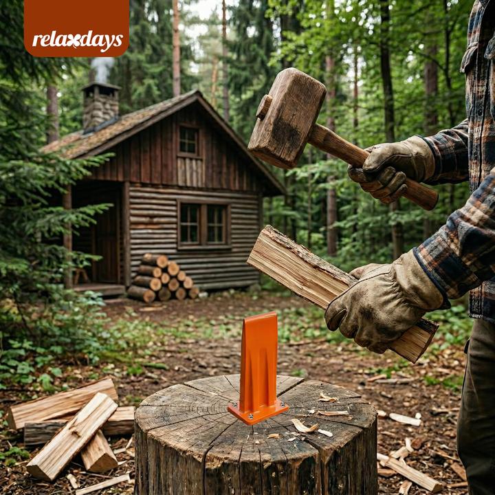 Actual product image Relaxdays Log splitter