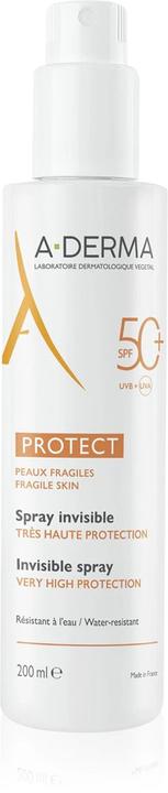 Actual product image A-Derma PROTECT Spray SPF50+ (Sun spray, SPF 50+, 200 ml)