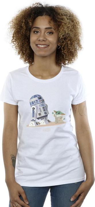 Produktbild Star Wars The Mandalorian R2D2 And Grogu TShirt (XL)