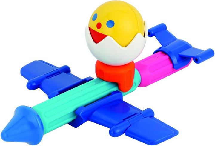 Actual product image Magformers Stick-o-magnet blocks set with friends 17 elements