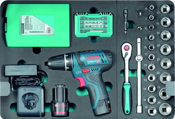 Actual product image technocraft Tool case PRO GSR 147 (147 pieces)