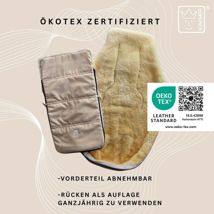 Image du produit Kaiser Baby Kaiser Lammfell Fusssack Dublas 2.0, ginger