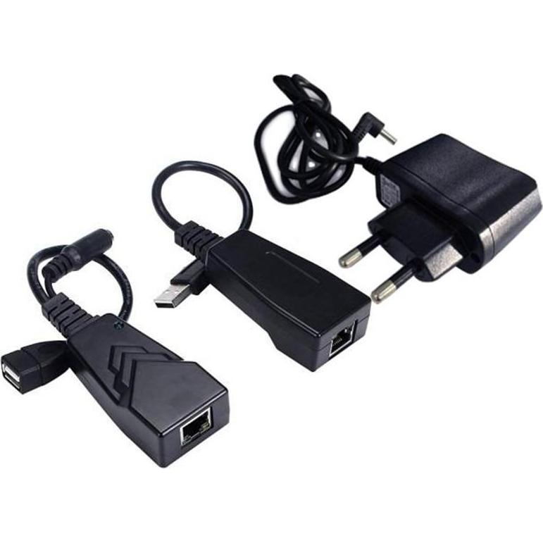 PremiumCord estensore USB 2.0 po Cat5/5e/6 do (USB 2.0), Cavo USB