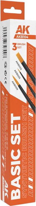 Immagine prodotto AK Interactive SET DI SPAZZOLE Basic (3 spazzole)