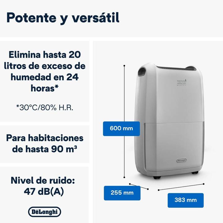 Immagine prodotto De'Longhi DDSX220 (90 m², 20 l/24h)