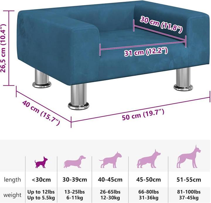 Image du produit vidaXL Hundebett (Chien)
