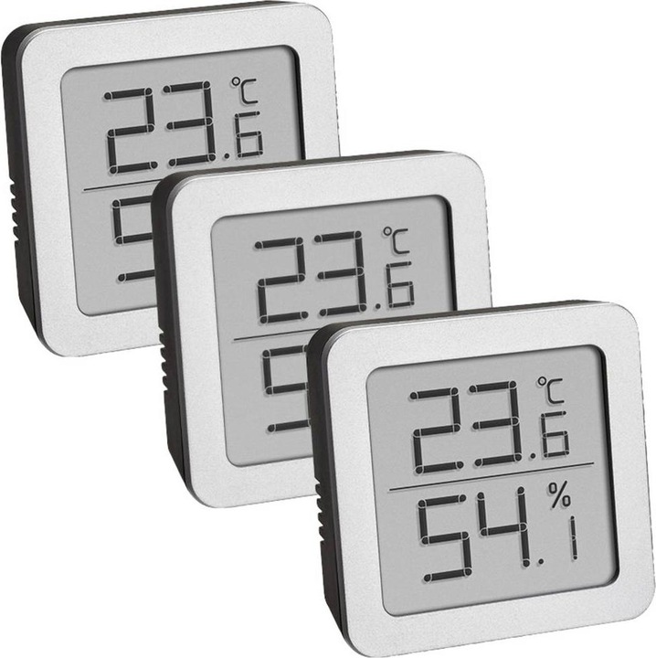 Actual product image TFA Thermo-/Hygrometer Digital Set of 3