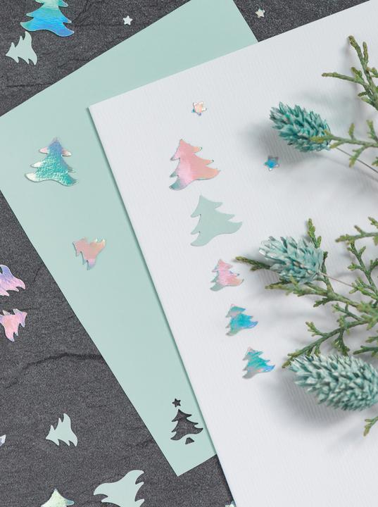 Produktbild Heyda Motivstanzer für Karton bis 220g/qm grosser Weihnachtsbaum ca. 25x25mm