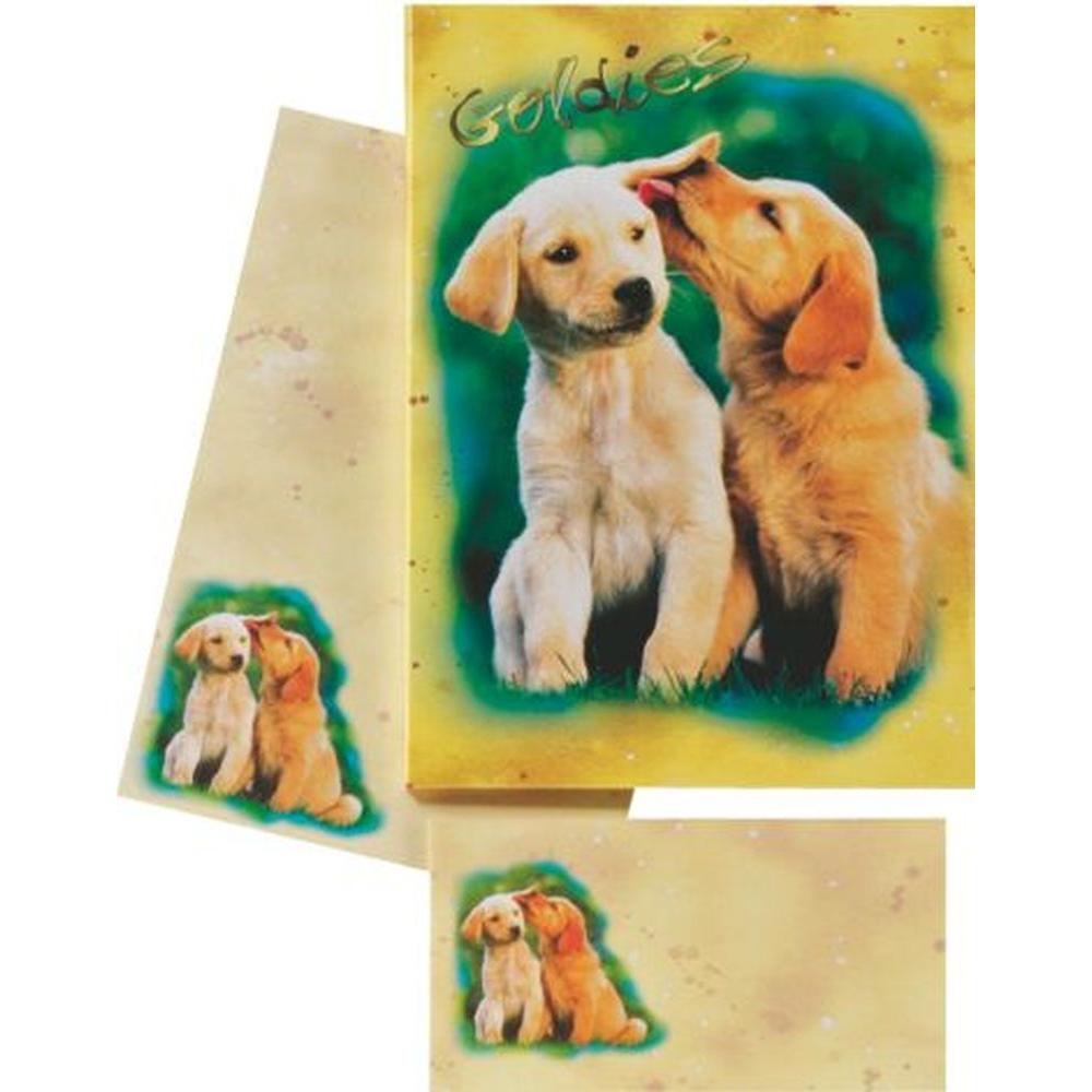 Roost, Bastelpapier, Papier/Couverts Goldies 180350 80g, beige/gelb 2x10 Stück (80 g/m², 20 x)