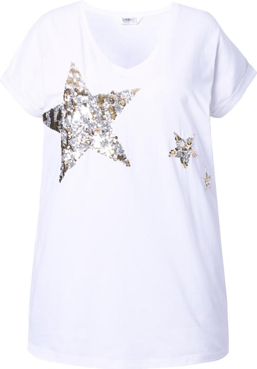 Image du produit Angel of Style T-shirt coupe Comfort Fit, étoiles en paillettes (44)