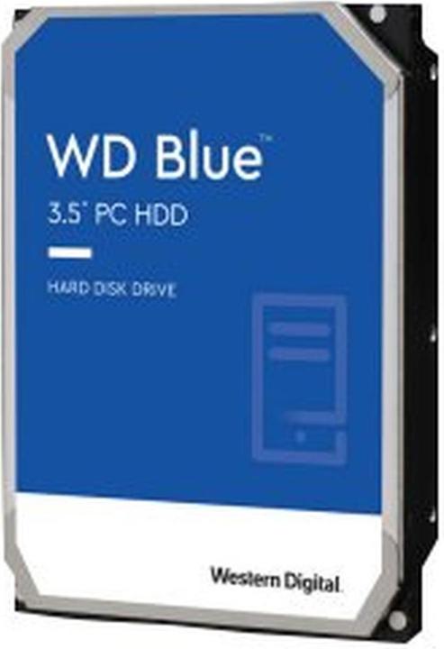 Productafbeelding WD Blauwe 4TB SATA 8,9cm 3,5inch PC 6 Gb/s HDD. (4 TB, 3.5")