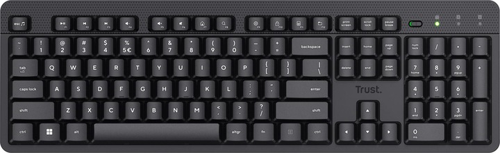 Produktbild Trust Ody Ii Wireless Keyboard De (DE, Kabellos)