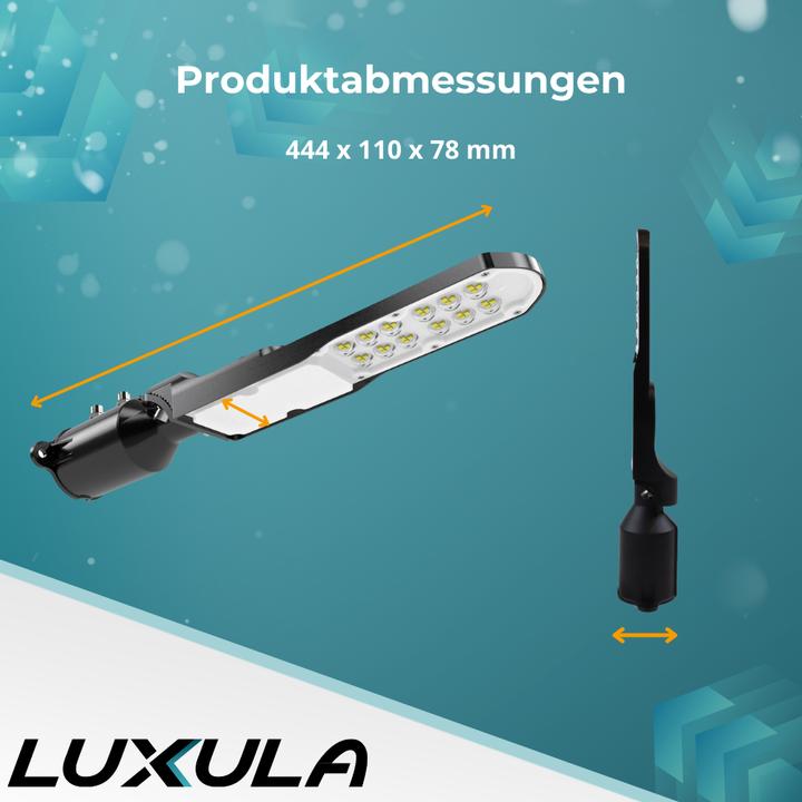 Produktbild Luxula LED-Strassenleuchte, SLIM, EEK: E, 30W, 3600lm, 5000K, IP65 (3600 lm, IP65)