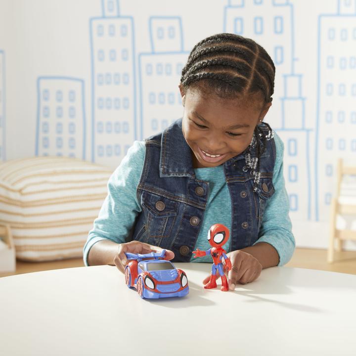 Actual product image Hasbro Spider-Man Spidey HAF 10 cm assorted