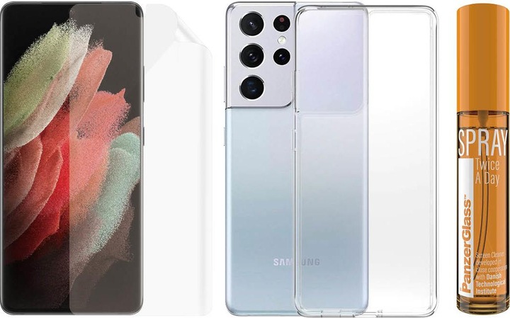 Produktbild PanzerGlass 360° Protection - Glas + Hülle (1 Stück, Samsung Galaxy S21 Ultra)