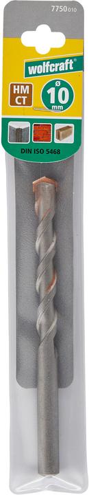 Actual product image wolfcraft wolfcraft 1 Spezial-Betonbohrer HM ø10x120mm (10 mm)