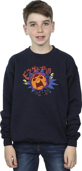 Produktbild Disney Big Hero 6 Baymax Hiro Angry Manga Sweatshirt Jungen (104)