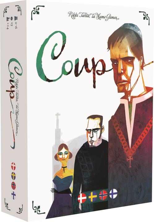 Actual product image Enigma Coup Nordic -strategiapeli