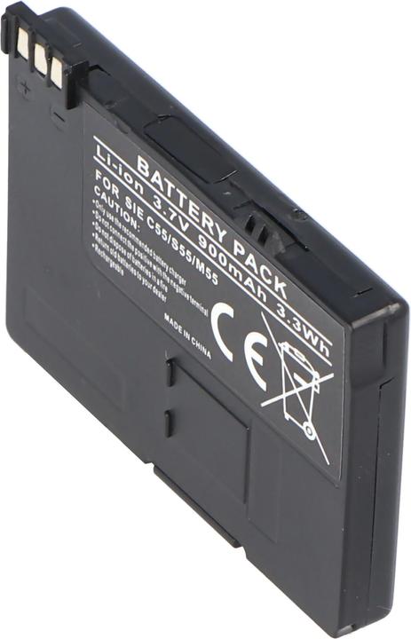 Actual product image Siemens Akku C55, C60, S55, M55, A52, A55