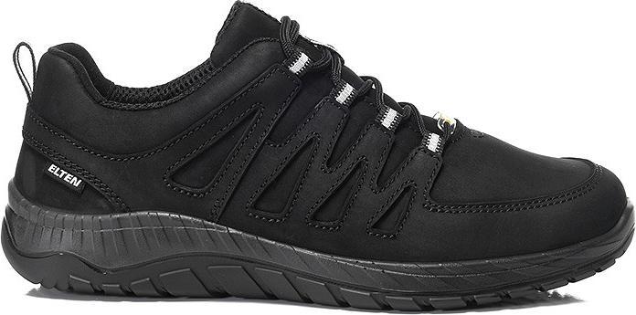 Actual product image Elten Shoes Maddox Black Leather Low ESD O2 41 (O2, 41)