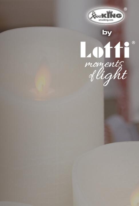 Produktbild Lotti LED Kerze 12,5cm weiss 44326