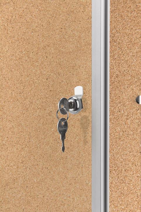 Actual product image Magnetoplan Interior showcase cork