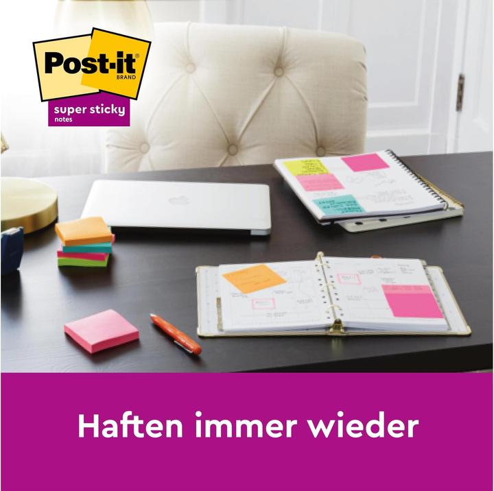 Immagine prodotto Post-it Z-Notes super appiccicosi 20 + 4 (7,6 x 7,6 cm)