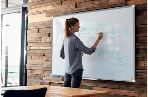 Actual product image Nobo Whiteboard Premium Plus 1915159 steel, 120x150cm (150 x 120 cm)