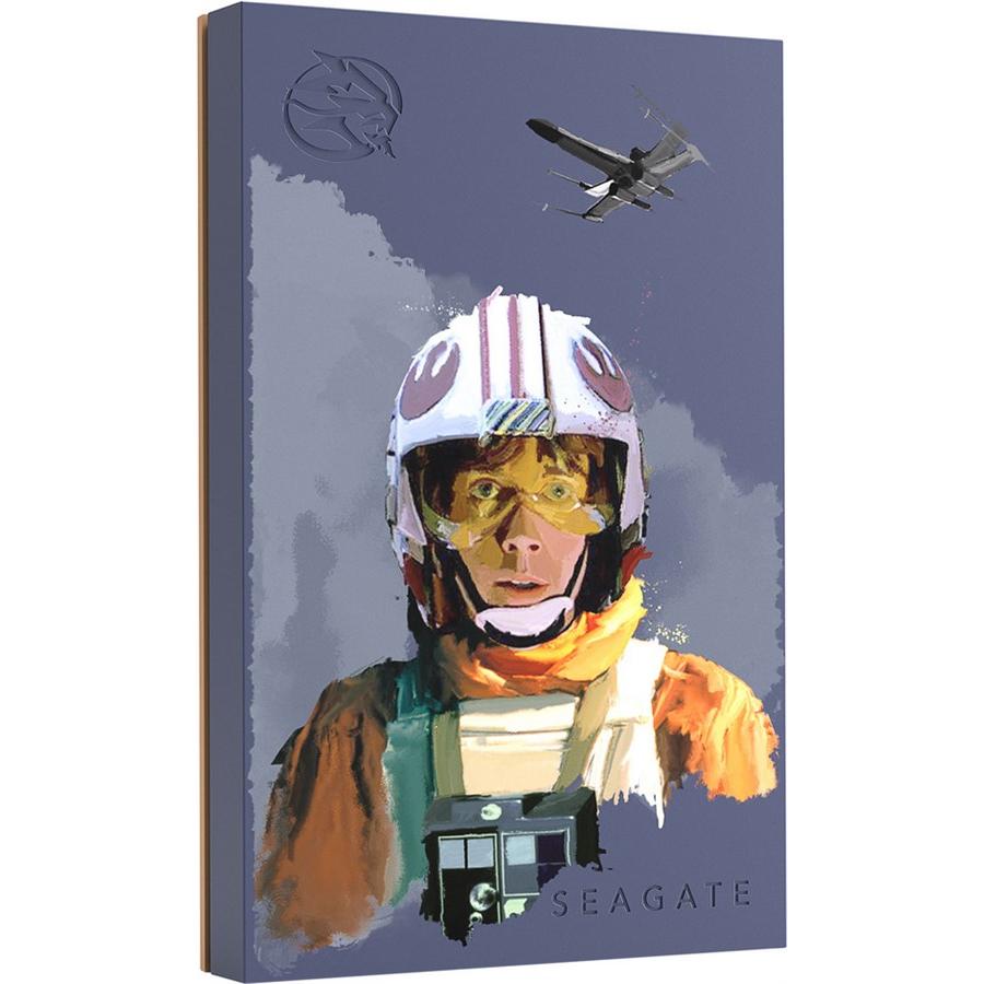Seagate FireCuda Luke Skywalker Special Edition (2 TB), Externe Festplatte, Schwarz
