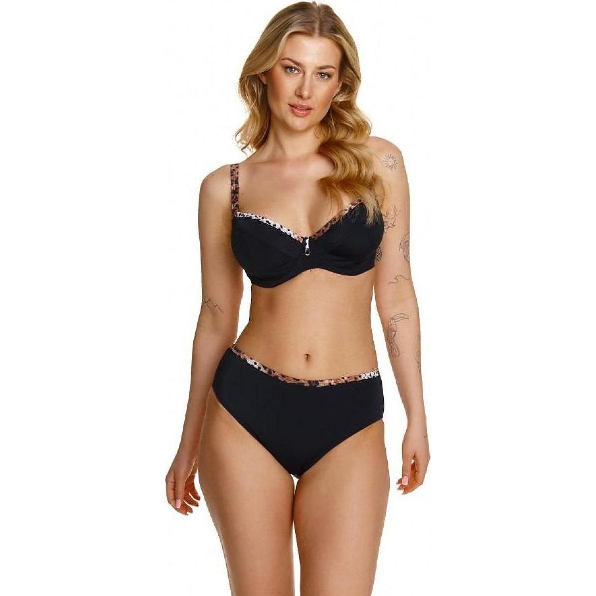Lupo, Damen, Bikini, Bikinioberteil model, Schwarz, (75 L)