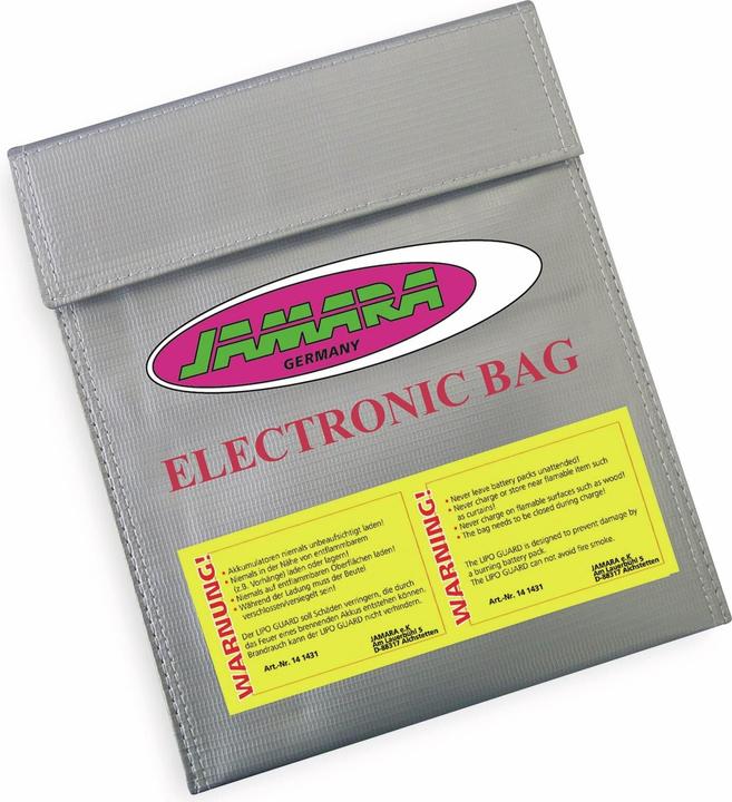 Jamara LiPo Guard Lipo brandbeveiligingstas XL (30 cm, 23 cm)