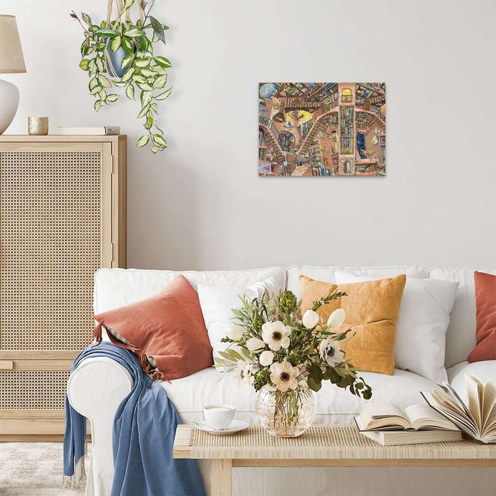 Actual product image Ravensburger Bibliothèque folle (500 pieces)