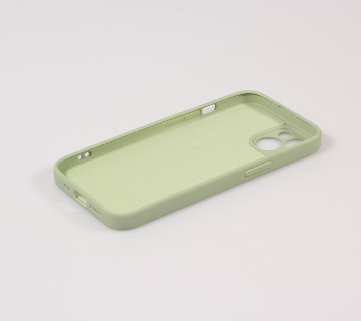 Actual product image PhoneLook Housse Coque en silicone souple avec MagSafe et protection pour caméra (Apple iPhone 13)