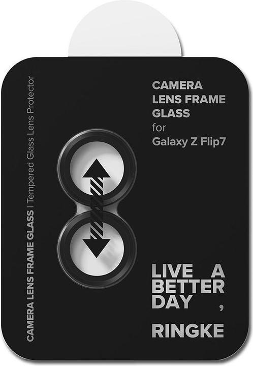 Actual product image Ringke Kamerarahmenschutz 2er-Pack für Samsung Galaxy Z Flip 7 - Schwarz (2 pcs., Samsung Galaxy Z Flip7)