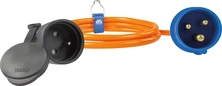 Produktbild As - Schwabe CEE Adapterleitung Französicher Standard Typ E (CEE 7/3)