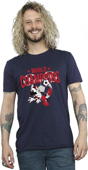 Image du produit Disney - T-shirt MINNIE MOUSE WORLD CHAMPIONS - Homme (XXL)