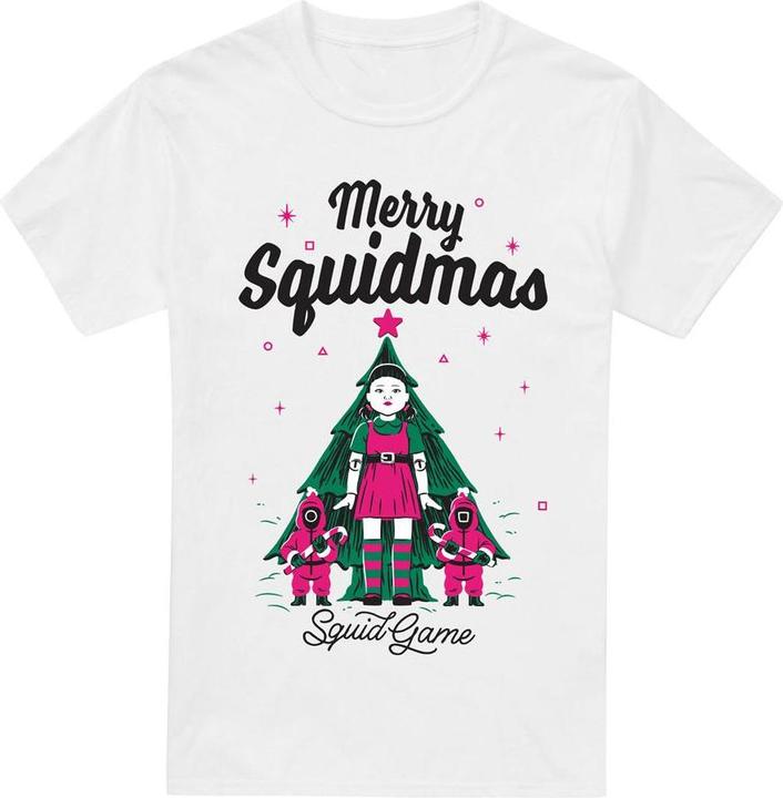 Produktbild Squid Game Merry Squidmas TShirt (S)