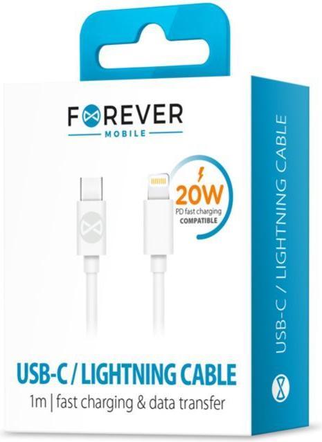 Actual product image Forever USB-C – Lightning (1 m, 20 W)