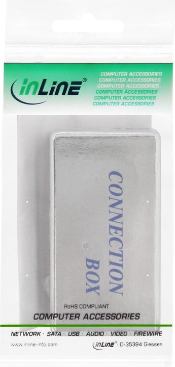 Produktbild InLine Cat. 6 Verbindungsmodul mit LSA Technik geschirmt (STP, CAT6a)