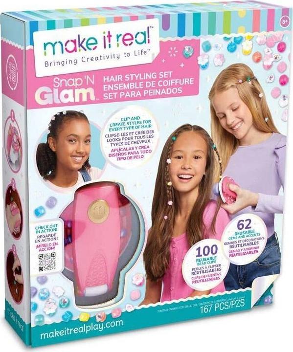 Produktbild Make it Real MIR Snap n' Glam Haarstyling Set