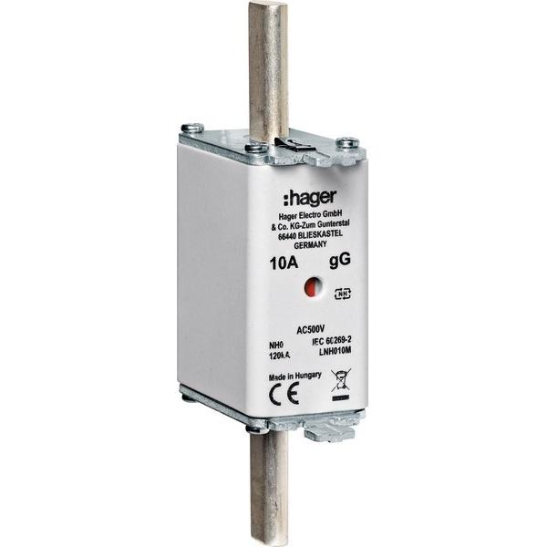 Hager, Sicherung, NH-Sicherungseinsatz (NH-DIN Sicherung, 100 A)