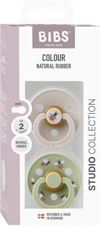Produktbild Bibs - Pacifier Studio Colour - Bumblebee Latex - Size 2 (2x, 6 - 12 Monate)
