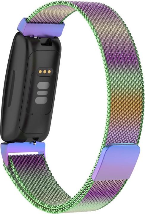 Produktbild Cover-Discount Fitbit Inspire 2 - Milanese Armband Regenbogen (Edelstahl)