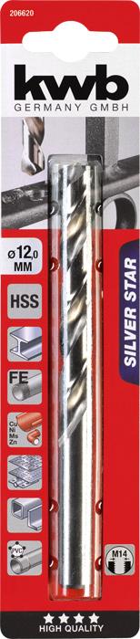 Actual product image kwb SILVER STAR HSS Twist Drill (12 millimetres)