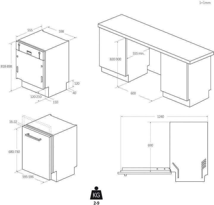 Immagine prodotto Haier Lavastoviglie da incasso XS 6A0M4PDB