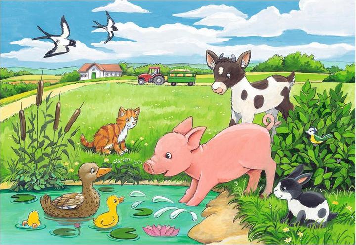 Produktbild Ravensburger Junge Tiere auf dem Lande (12 Teile)